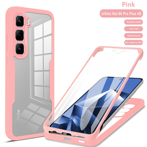 Funda Protectora para Teléfono Infinix Note Edge Smart 20, Híbrida de TPU y PC con Bordes Coloridos, Marca Lichicase - Product Image 1