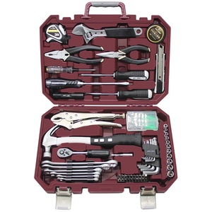 Household Toolbox <b>Set</b> Carbon Steel Daily Maintenance Hardware Wrench <b>Screwdriver</b> Pliers Full 290x235x70mm Household Toolbox <b>Set</b> - Product Image 1