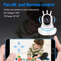 Système de sécurité domestique en promotion : Caméra réseau Wi-Fi avec compression vidéo H.265 et données cloud
