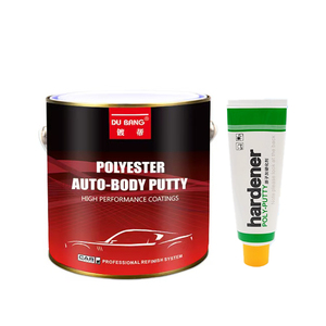 Stucco in Poliestere CHPO Grigio 4KG con Indurente per Rivestimento Metallo e Plastica, Riempitivo per Carrozzeria Auto e Vernice per Barche - Product Image 2