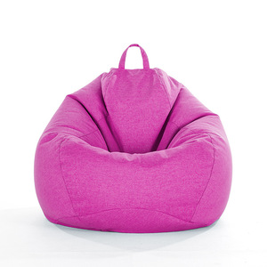 Fauteuils poufs individuels pour adultes, avec housse amovible et poche, pour salon, mobilier de salon - Product Image 4