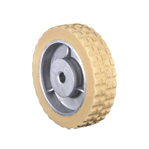 Direkt vom Hersteller: Hochelastisches 150x40mm AGV-Lenkrollenrad mit Aluminiumkern und Dämpfung - Product Image 3