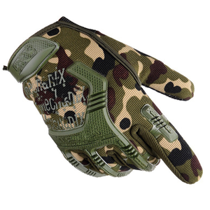 Gants de mécanicien HBG1001 vert, marron, kaki, noir, camouflage vert noir, gants tactiques à doigts complets, gants de mécanicien - Product Image 3