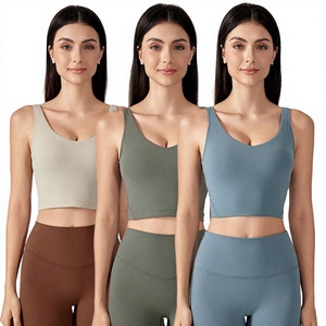 Printed High Support Breathable Eco-Friendly Sport Backless Bra for Yoga Fitness Gym Women with Removable Push-Up Cups - Product Image 1