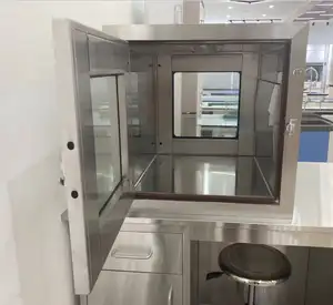 High Quality Industry Multi Spec Cleanroom Air Shower Pass Box For Biotechnology Laboratory Factory