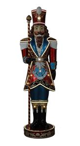 Soldat tenant une canne avec 9 lumières et 11 bandes lumineuses - Product Image 2