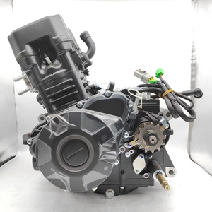 Moteur de moto monocylindre 4 temps refroidi par eau TC380, démarrage électrique/à manivelle, nouveau modèle RX3S, ensemble complet - Product Image 3