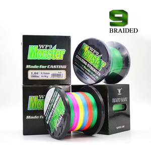 สายเบ็ดตกปลา UHMW Fish แบบถัก 9 เส้น ยาว 1000 เมตร เคลือบป้อง<span class=keywords><strong>กัน</strong></span>รังสียูวี ทนทานต่อการขัดถูสูง <span class=keywords><strong>ปลา</strong></span>ยสายแบบจมและแบบลอยน้ำ ใช้สำหรับตกปลาในลำธาร รับน้ำหนักได้ 18-85 ปอนด์ - Product Image 6