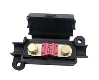 Nouveau support de fusible automobile en plastique PA66 pour énergie nouvelle, avec vis M5 en cuivre et acier inoxydable, à verrouillage par trou traversant -C FKY
