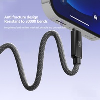 Cable USB-C a 8 Pines de 30W, Marca Earldom, Superventas, Carga Rápida PD de 30W para Teléfono Móvil, Banco de Energía, Computadora y Auriculares