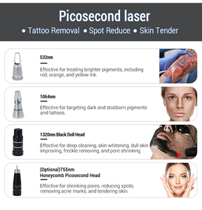 Portable Non-invasive Eyebrow Washing Machine Tattoo Hair Removal Picosecond Beauty Instrument for Daily Skin Surface Appearance - Product Image 6