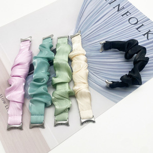 Tschick Scrunchies <span class=keywords><strong>bracelet</strong></span> de montre pour xiaomi <span class=keywords><strong>mi</strong></span> <span class=keywords><strong>band</strong></span> 8 9 <span class=keywords><strong>bracelet</strong></span> ruban élastique <span class=keywords><strong>bracelet</strong></span> femmes <span class=keywords><strong>bracelet</strong></span> tissu Scrunchy - Product Image 4