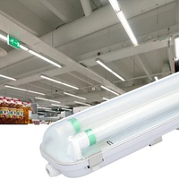 Luminaire LED Tri-proof T8 de 4FT et 5FT, étanche IP65, pour garage, atelier, studio – Lampes Tri-proof