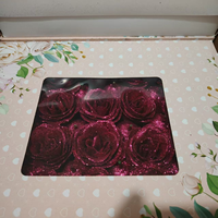Vente en gros de fleurs artificielles en soie lumineuses, roses à paillettes dorées réalistes, tête de fleur en poudre or rose cristalline