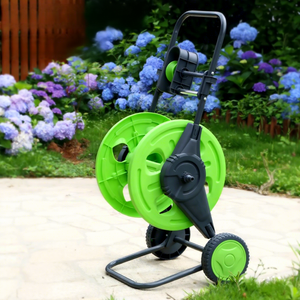 NQ SPORTS Kit de <span class=keywords><strong>tuyau</strong></span> d'arrosage rétractable <span class=keywords><strong>mural</strong></span> haute pression robuste et portable pour usage domestique et de jardin - Product Image 4