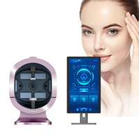 Analyseur de peau X5 Pro pour salon de beauté, détecteur d'hydratation, de rides, d'acné et de pores, appareil d'analyse de la peau à 8 spectres, appareil d'analyse de la pigmentation