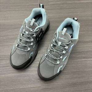 Zapatos de exterior <span class=keywords><strong>impermeables</strong></span> de cuero genuino para <span class=keywords><strong>mujer</strong></span>, zapatos de senderismo y senderos resistentes al desgaste, antideslizantes, cómodos, que absorben los golpes - Product Image 4