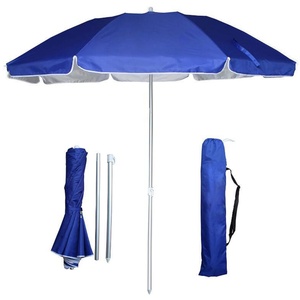 Commercial Heavy Duty UV Protection Beach Umbrella Custom Large Sun Parasols Umbrellas with Aluminium Pole Windproof Sun Shade - Product Image 4