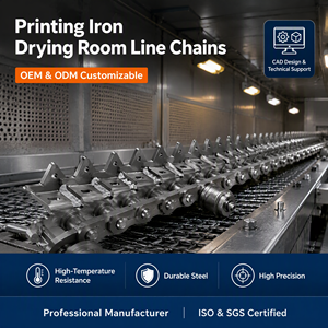Cadenas <span class=keywords><strong>de</strong></span> línea para sala <span class=keywords><strong>de</strong></span> secado <span class=keywords><strong>de</strong></span> <span class=keywords><strong>hierro</strong></span> <span class=keywords><strong>de</strong></span> impresión HX16AF37 <span class=keywords><strong>de</strong></span> acero aleado termomecánicamente estable para reducción <span class=keywords><strong>de</strong></span> residuos en la línea <span class=keywords><strong>de</strong></span> costura lateral - Product Image 4