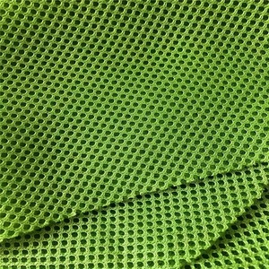 Recyceltes 100% Polyester Gestricktes Mittelschweres Garn-gefärbtes 15mm Dickes Luftabstandsgewirke für Schuhe und Taschen - Product Image 2