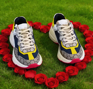 Zapatos Deportivos y para Correr de Cuero Genuino para Hombre - Zapatos Casuales Transpirables con Amortiguación - Product Image 3