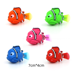 Interactieve Robot Vis Speelgoed Kat Hond Geactiveerd Zwemmen In Water Met Led Licht Zwembad Plastic Vis Speelgoed Cadeau - Product Image 6
