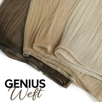 Extensions de cheveux Lesttyrhair à micro-anneaux, qualité supérieure Remy, provenant d'un seul donneur, tissage chinois Genius Skin Weft, prix de gros