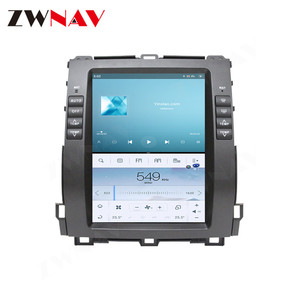 Écran <span class=keywords><strong>Tesla</strong></span> pour Toyota Land Cruiser Prado 120 pour Lexus GX470 02-09 Android voiture lecteur multimédia GPS Radio stéréo unité principale - Product Image 2