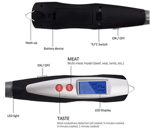 El termómetro de carne tenedor <span class=keywords><strong>barbacoa</strong></span> tenedor termómetro Digital - Product Image 6