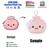 Nouvel Étui pour Écouteurs en Peluche Personnalisé, Mignon et Kawaii, avec Porte-clés en Peluche, Jouet et Boîte Mystère, Idéal comme Cadeau