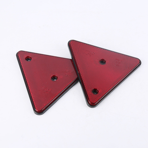 Tam giác phản xạ màu Đỏ phản xạ an toàn tam giác phản xạ cảnh báo tam giác phản xạ cho Trailer Caravan xe tải - Product Image 3