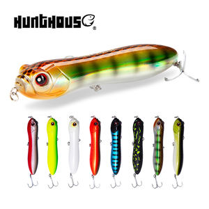 HuntHouse Topwater <span class=keywords><strong>leurre</strong></span> marcher sur le chien crayon <span class=keywords><strong>leurre</strong></span> 130mm 32g longue coulée pêche pour bar <span class=keywords><strong>brochet</strong></span> <span class=keywords><strong>leurre</strong></span> fou <span class=keywords><strong>Surface</strong></span> son fort - Product Image 1