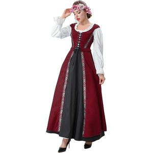 Vestido Renacentista Stadget para Mujer, Disfraz Medieval, Vestido de Corte Victoriano, Vestido de Reina, Princesa, Campesina - Product Image 2