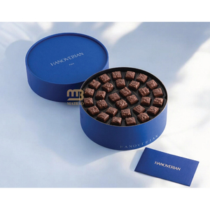 Sang Trọng Sô Cô La Ngọt Ngào Bao Bì Hộp Biểu Tượng Tùy Chỉnh In Ấn Hình Trụ Sô Cô La Hộp Bánh Ngọt Bánh Cookie Món Tráng Miệng Hộp Quà Tặng - Product Image 2