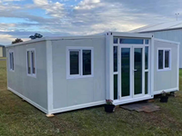 Maisons mobiles modulaires modernes à installation rapide, conteneurs préfabriqués extensibles de 20 et 40 pieds, conception à montage facile pour la maison