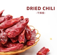 Piment séché du Sichuan de qualité supérieure sélectionné, épice alimentaire, matière première, Chine Guangxi, emballage personnalisé OEM