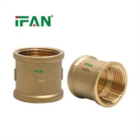 Raccord en laiton durable IFAN, forgé, 3/4" femelle en Y, raccords en laiton CW617N, raccord de tuyauterie en laiton