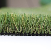 Gazon artificiel de 45-50 mm pour l'aménagement paysager, pelouse de jardin, gazon synthétique multi-tonalités naturel, rouleau résistant aux UV, taille personnalisée