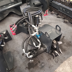 Mạnh mẽ nhà trang trại sử dụng Skid chỉ đạo Bộ nạp tập tin đính kèm bàn chải cắt vật lộn ngã ba mulcher ROTARY tiller - Product Image 5