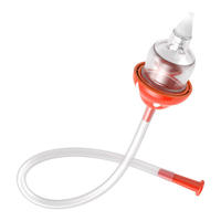 Aspirador Nasal Portátil para Bebés con Forma de Hongo, Succión Oral, Libre de BPA, Punta Suave, Herramienta de Limpieza Nasal Infantil