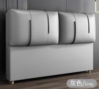 Ensembles de chambre à coucher de luxe modernes pour hôtels, avec lit plateforme capitonné en cuir PU et cadre en bois massif, disponible en tailles King Size, Double et Simple, et avec sommier à lattes.