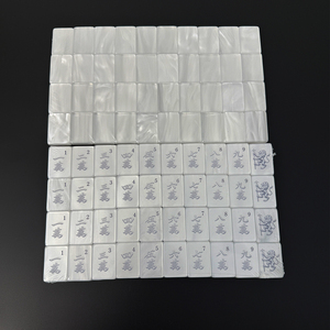 HIMORE Ensemble de Mahjong Américain en Acrylique de 1,4 Pouce, 160 Tuiles Couronne, Portable, Ensemble Complet de Mahjong pour Adultes, Cadeau de Collection - Product Image 4