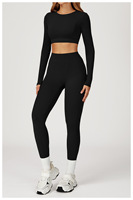 Leggings Deportivos de Yoga para Mujer, Talla Grande, Transpirables, de Spandex/Nylon, Cintura Elástica, 6 Piezas, Sin Espalda, Largos, Venta al Por Mayor Personalizados