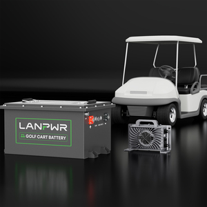 แบตเตอรี่ลิเธียมไอรอนฟอสเฟต US Germany Stock LANPWR 51.2V 105Ah สำหรับรถกอล์ฟ แบตเตอรี่โซลิดสเตทแบบ Deep Cycle สำหรับรถเข็นวีลแชร์และรถยก - Product Image 5