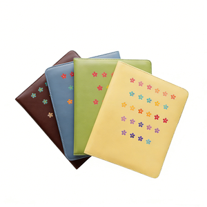 Porta <span class=keywords><strong>Carte</strong></span> Mahjong Americano Personalizzato con Monogramma 5.5"x7" in Pelle Liscia - Product Image 4