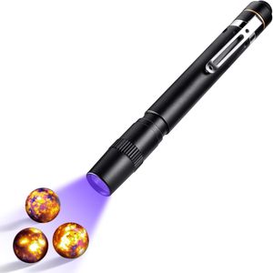 Stylo-lampe UV LED rechargeable, réglable, facile à transporter, mini lampe torche UV de poche, ultra-violette - Product Image 1