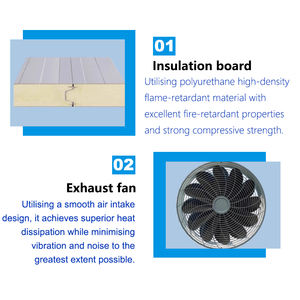 Conteneur mobile de 20 pieds, meilleure <span class=keywords><strong>chambre</strong></span> froide pour le stockage du poisson, de la viande, des légumes et de la glace - Product Image 5