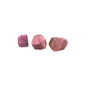 Wholesale natural sapphire ruby corundum raw stone gem processing raw materials