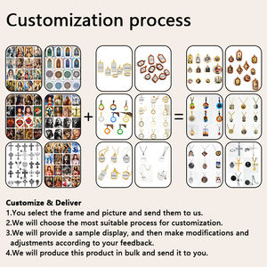 Giveluck Onze Dame Van Guadalupe Religieuze Sieraden Mode Hangers & Bedels - Product Image 4