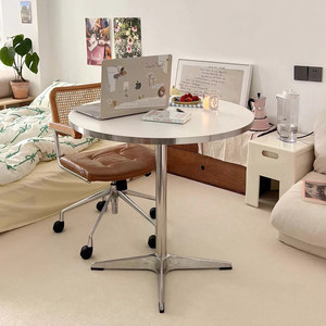 Mesa de Comedor Contemporánea de Acero para Espacios Pequeños, Muebles para el Hogar, Villa, Hotel, Apartamento, Cafetería, Tienda de Té con Leche, Reuniones y Negociaciones - Product Image 5